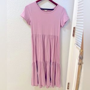 Midi lilac dress